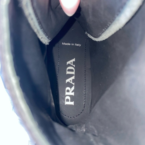 Prada Monolith Combat Boots - Picture 7 of 9